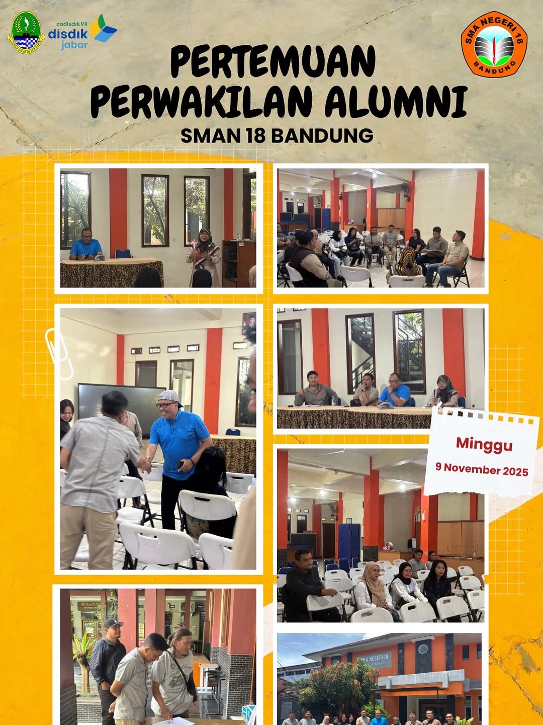 Pertemuan Perwakilan Alumni SMAN 18 BANDUNG