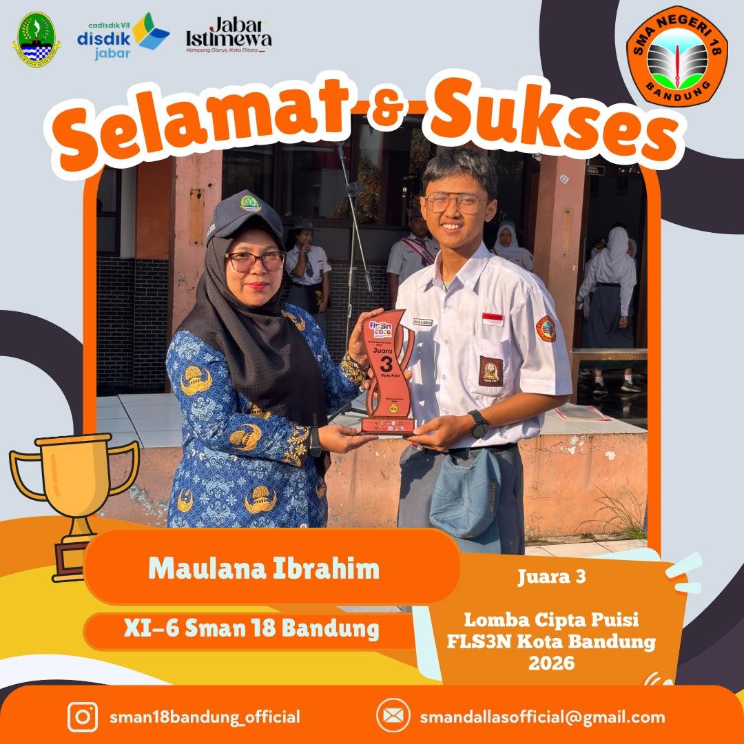 Selamat & Sukses Kami Ucapkan Kepada Maulana Ibrahim XI-6