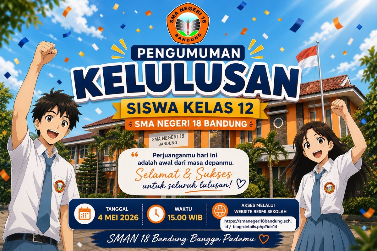PENGUMUMAN KELULUSAN SMAN 18 BANDUNG